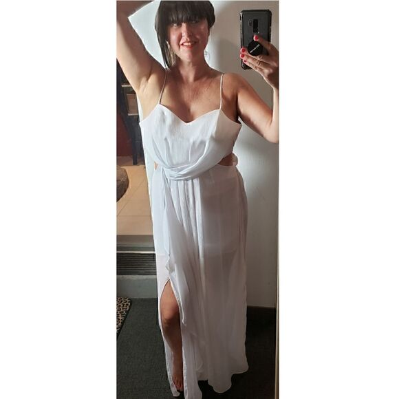 BCBG Goddess Dress Spaghetti Strap Short & Long - Picture 3 of 8